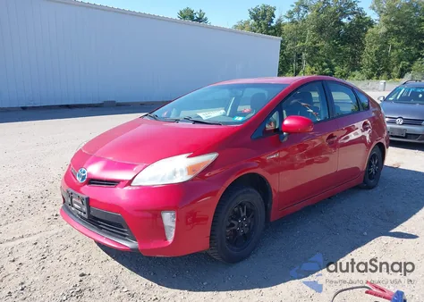 2012 Toyota Prius Two из США, поврежденный, VIN JTDKN3DU2C1495907